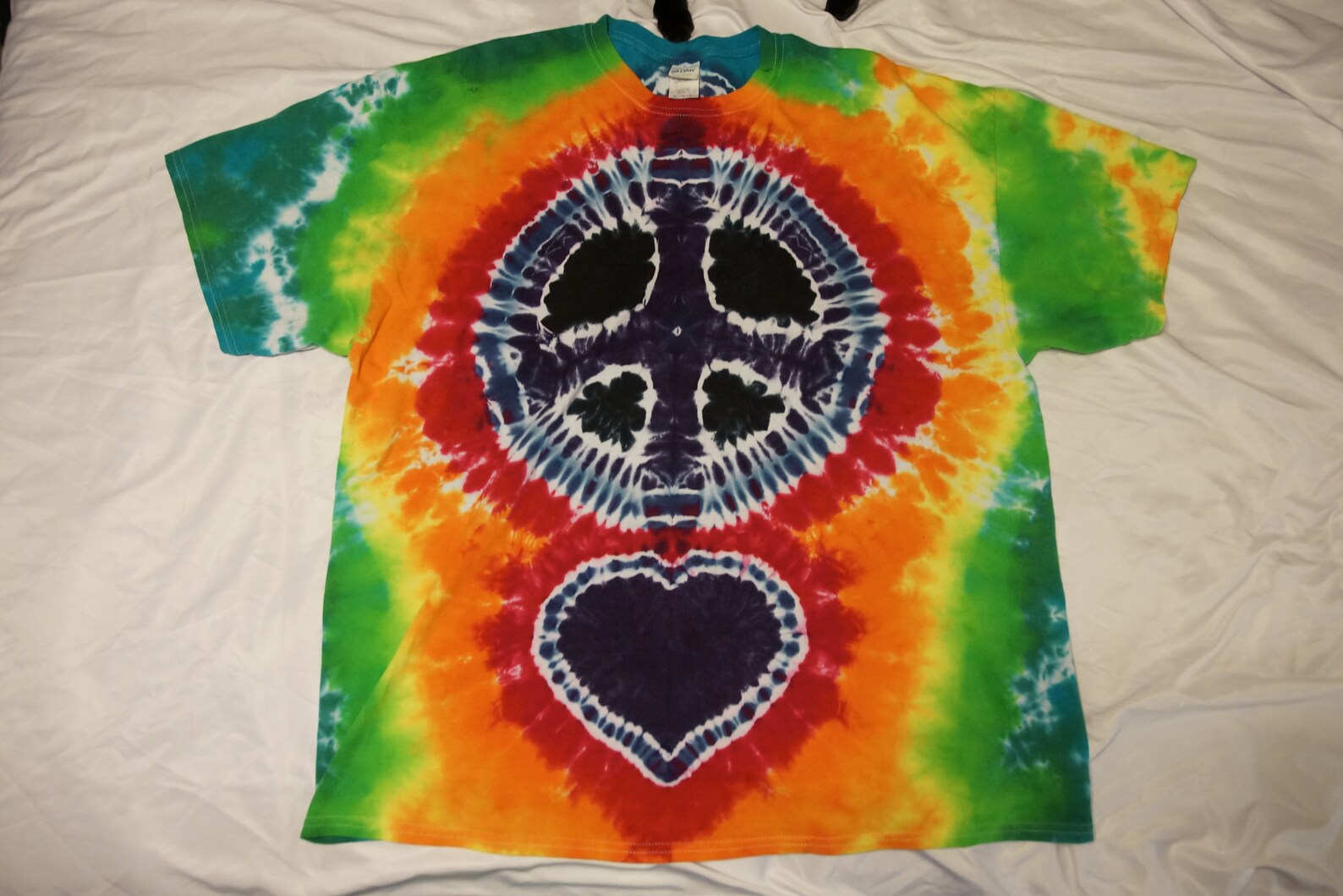 rock and roll tie dye shirts