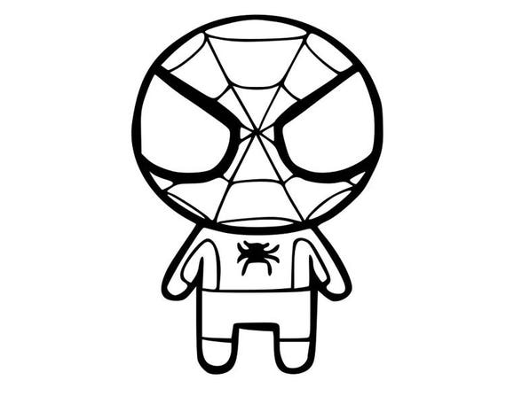 spiderman svg spiderman dfx superhero svg cute spiderman etsy