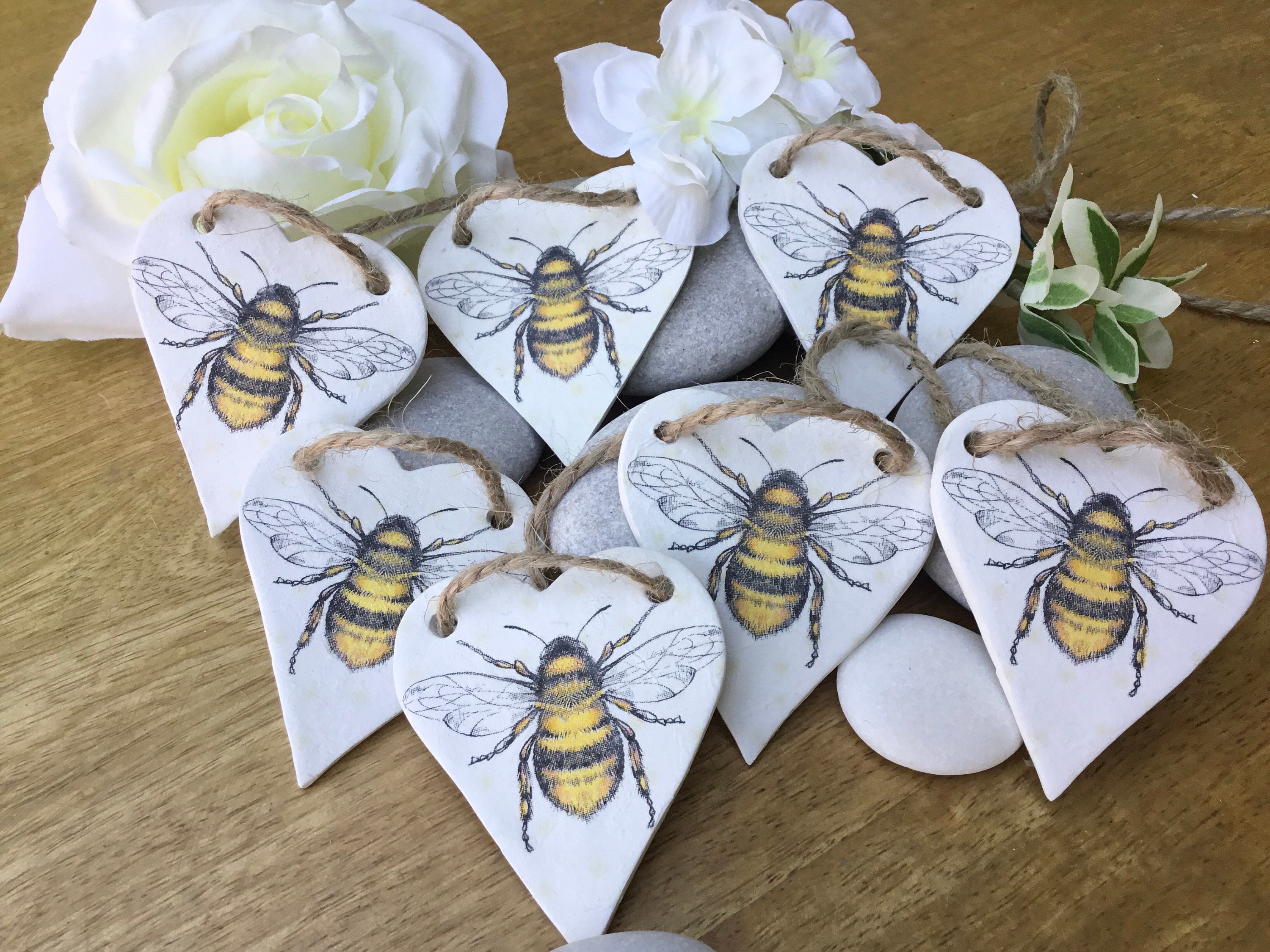 蜂の旗、蜂のガーランド、蜂の装飾、ミツバチのギフト、マルハナバチの