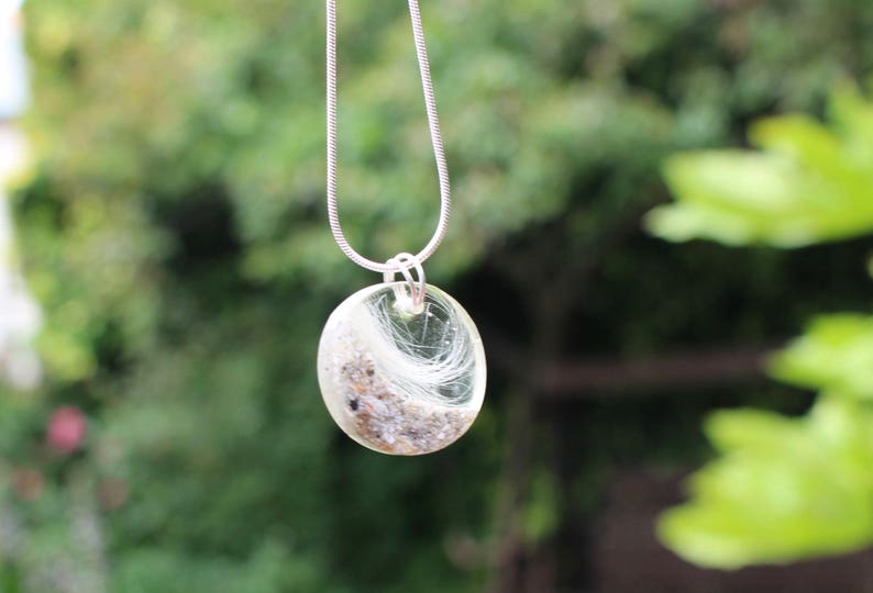 Pet Ashes Necklace in Loving Memory Dog Memorial Pet Loss Pet Etsy UK