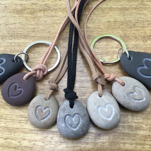 rock pendant vegan necklace organic jewelry heart pebble natural necklace zen necklace spiritual necklace buddhist stone heart gift for Mum