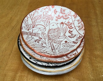 Vogelringschotel trinketschotel vogelringschotel metalen ringschotel koperen jubileum voor haar sieradenschotel met vogelslaapkamerdecor