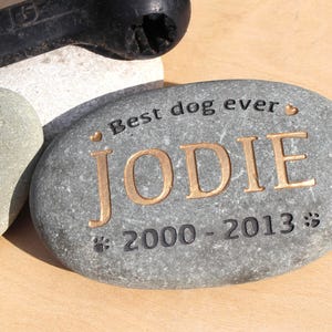 pet grave marker pet keepsake in loving memory dog memorial pet loss memorial pet garden memorial stone memorial grave marker pet loss rock