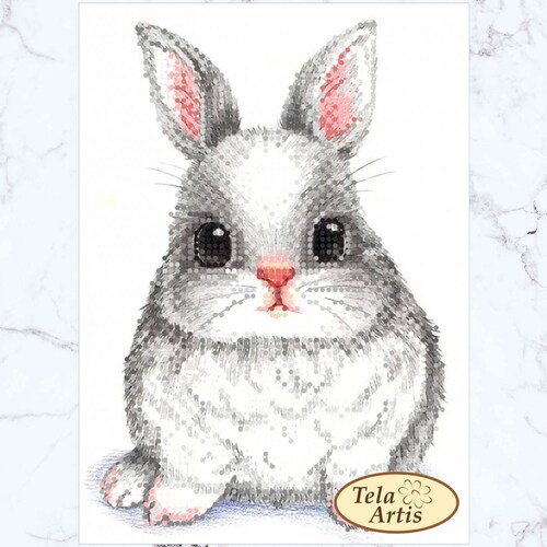 Stamped Needlepoint Kit Needlepoint for Beginners Bead Etsy