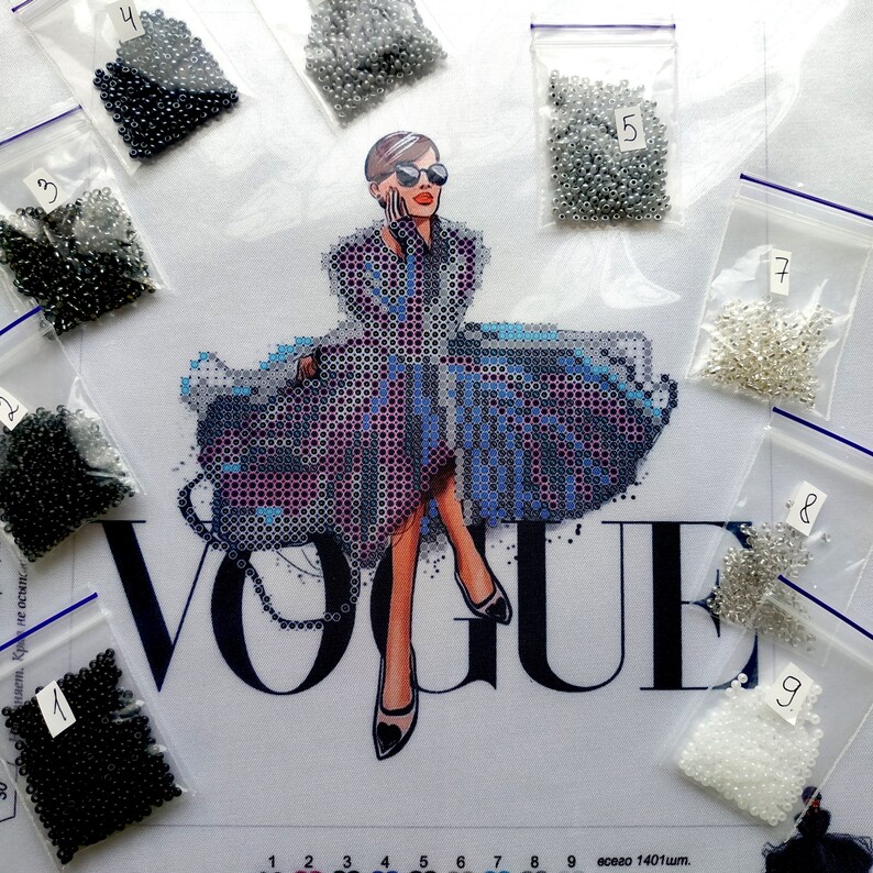 Needlepoint Kits, Bead Embroidery Kits, Beginner Needlepoint Kit