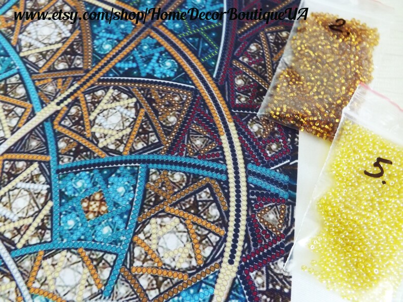 Fantasy Embroidery Kit Mandala Embroidery Design Universe Etsy