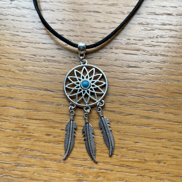 Dream catcher pendant, dream catcher necklace, dream catcher necklace silver, dreamcatcher necklace, dreamcatcher jewelry