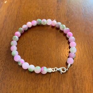 Giada, bracciale di giada, bracciale di giada donne, bracciali di giada per ragazze, gioielli di giada, gioielli di giada, bracciale di giada in argento sterling, bracciale