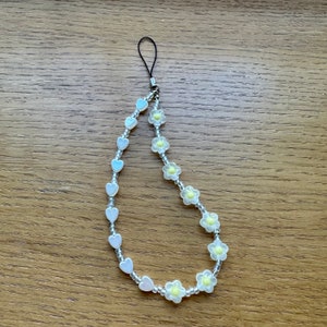 Phone strap, phone charm strap, phone charm, phone strap beaded, beaded phone strap, beaded phone wrist strap, Harry styles phone charm