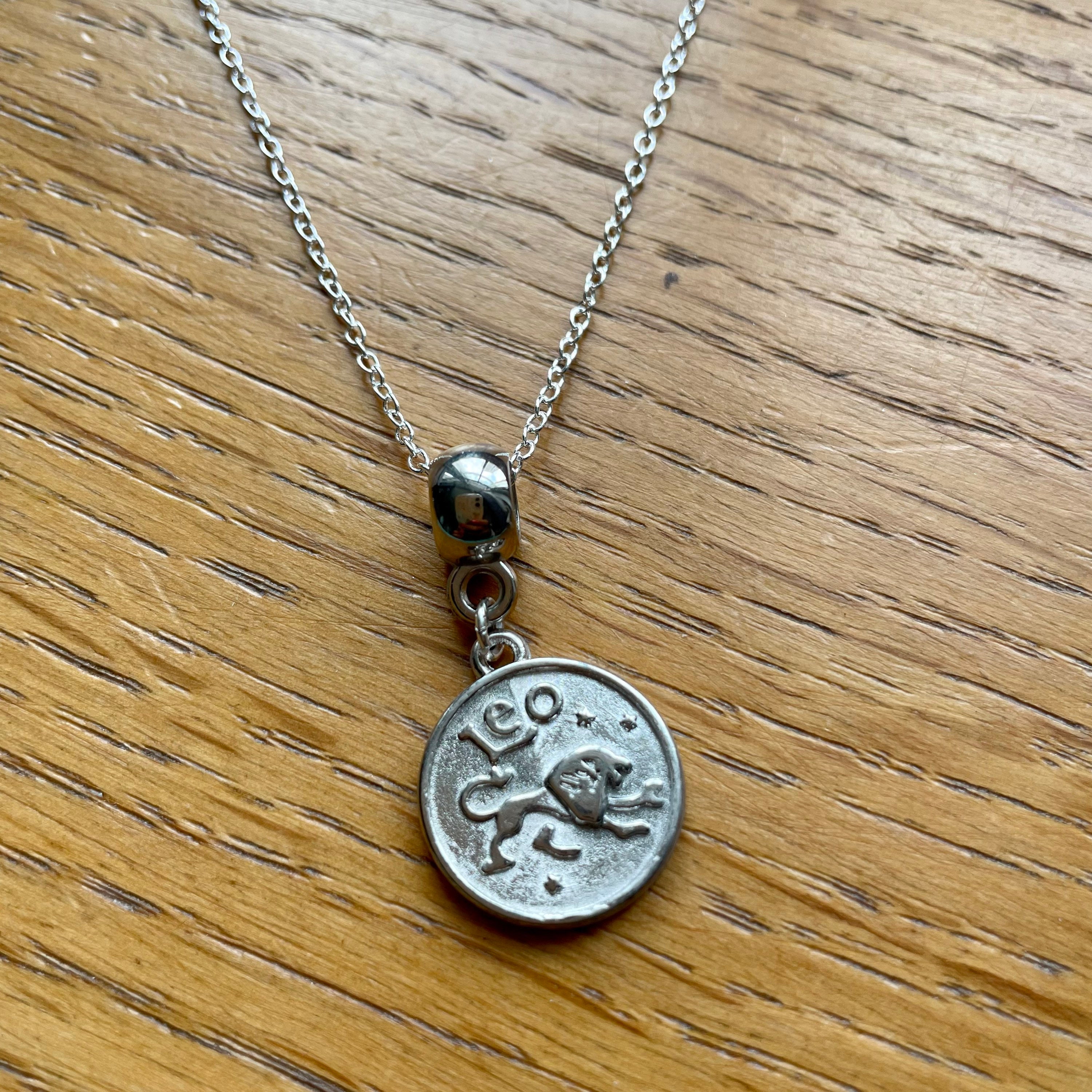 Leo Leo Necklace Leo Pendant Leo Jewellery Leo Jewelry Etsy UK