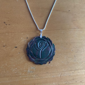 Shell necklace, shell jewellery, shell jewelry, necklace flower, necklace floral, sterling silver shell necklace, shell necklace silver