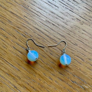 Earrings, opalite, opalite earrings, opalite dangle earrings, opalite drop, opalite dangle earrings, dangle earrings, drop earrings