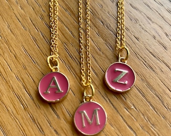 Necklace, initial necklace, initial necklace gold, initial necklace pendant, initial pendant, initial pendant necklace, letter necklace
