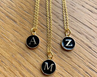 Necklace, initial necklace, initial necklace gold, initial necklace pendant, initial pendant, initial pendant necklace, letter necklace