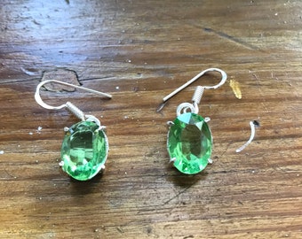 Peridot earrings, peridot, peridot drop earrings, earrings peridot, peridot jewellery, peridot jewelry, august birthstone earring