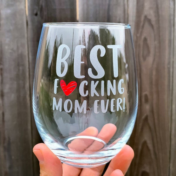 Funny Wine Glass Etsy