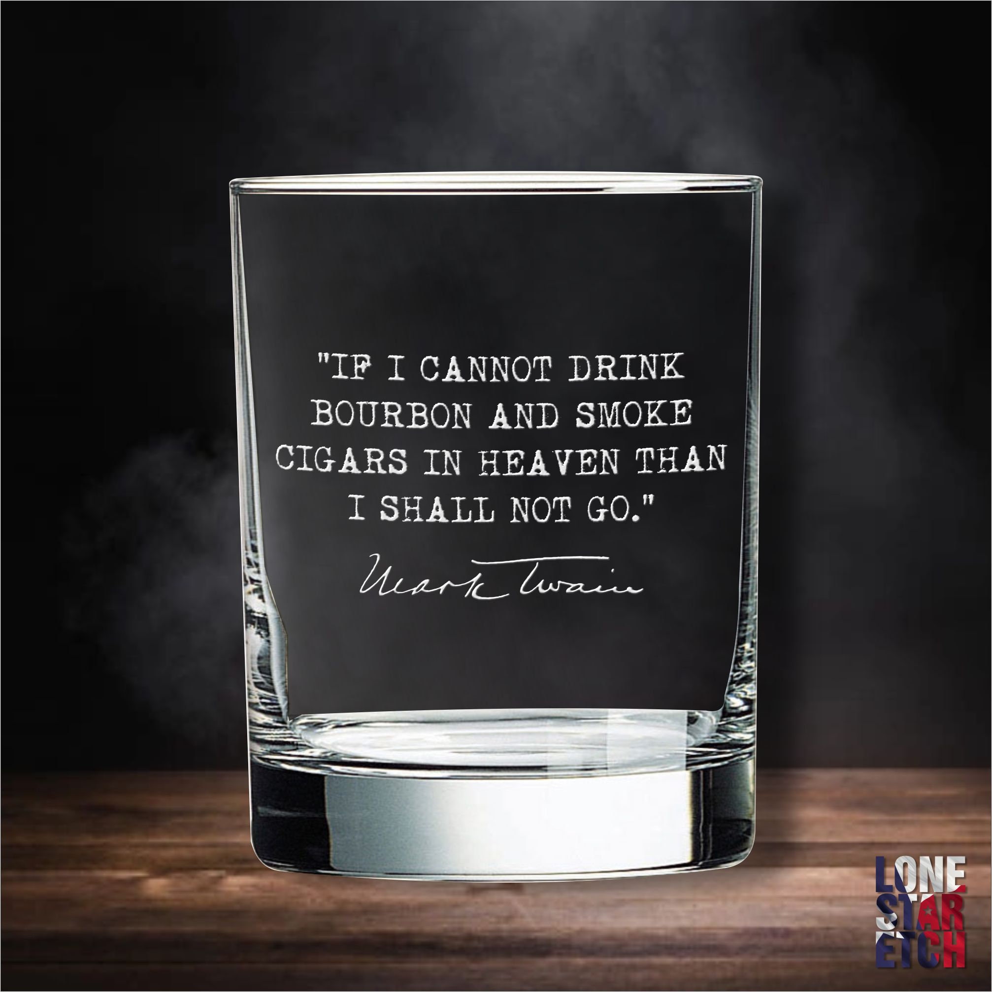 Mark Twain Whiskey Quote Mark Twain / Famous Whiskey Quotes / If I Cannot Drink Bourbon | Etsy
