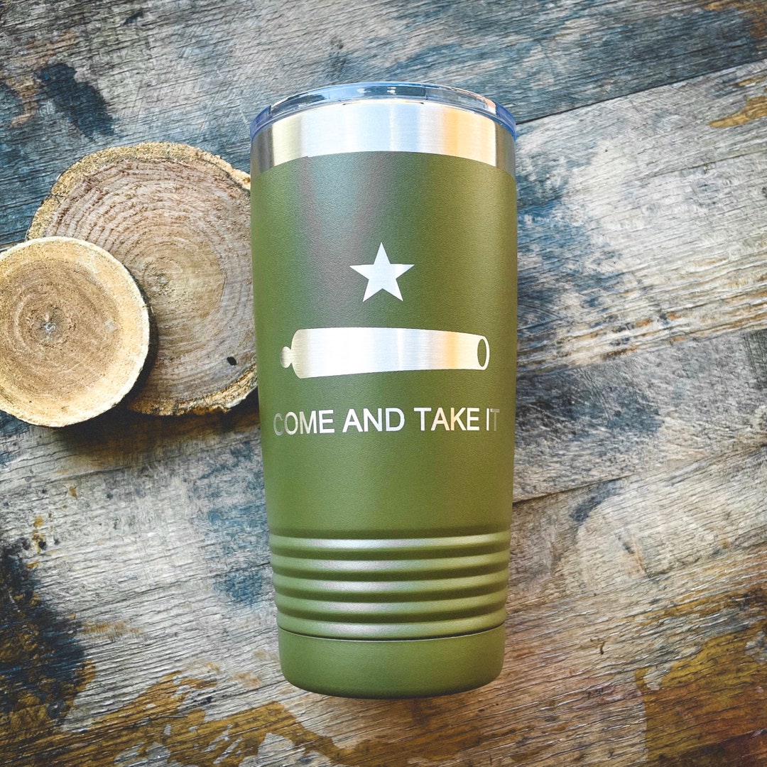 Doc Holiday Forgive Me Tumbler / Christmas Gift - Lone Star Etch