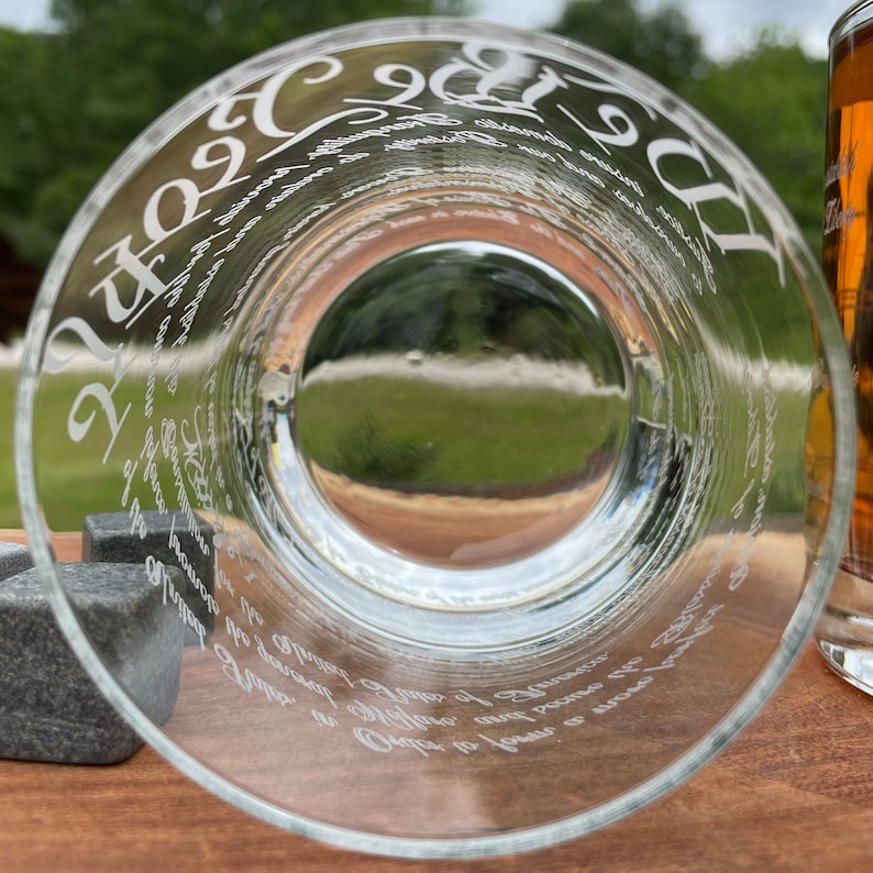 LoneStarEtch Constitution of the U.S. Whiskey Glasses - Thumbnail 2