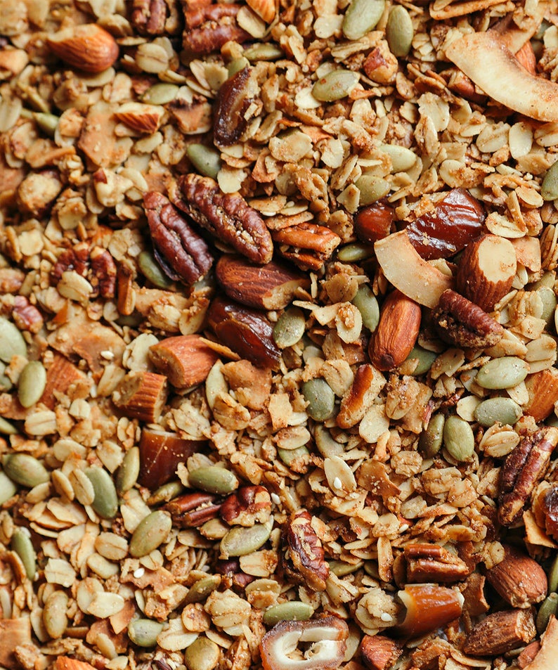 Three Pouches CLASSIC SaltySweet Olive Oil Granola Etsy