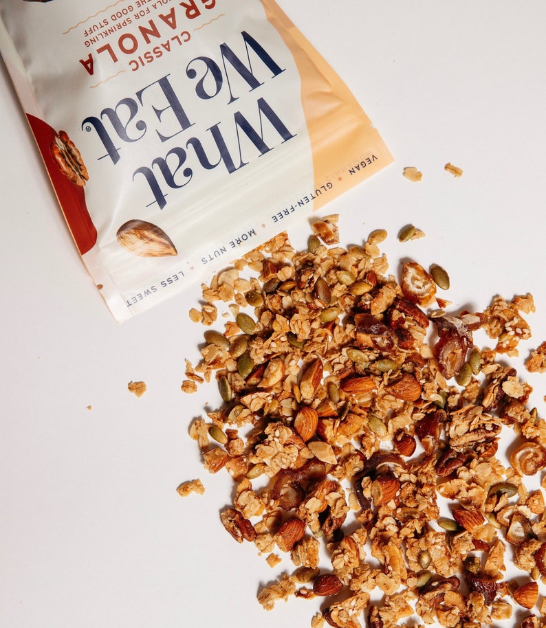 Three Pouches CLASSIC SaltySweet Olive Oil Granola Etsy