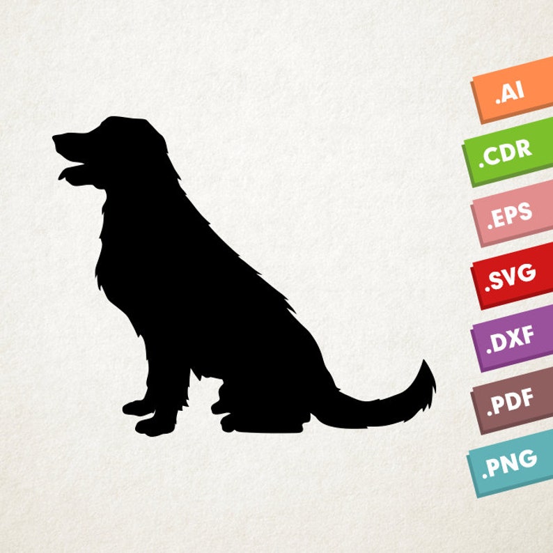 Dog SVG Vector. Instant Download Design for Cricut or - Etsy