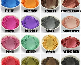 20g Natural Mineral Mica Powder For Soap Dye Makeup Eyeshadow Slime Pigments Colorant Candle Soap Making Supply Hot DIY