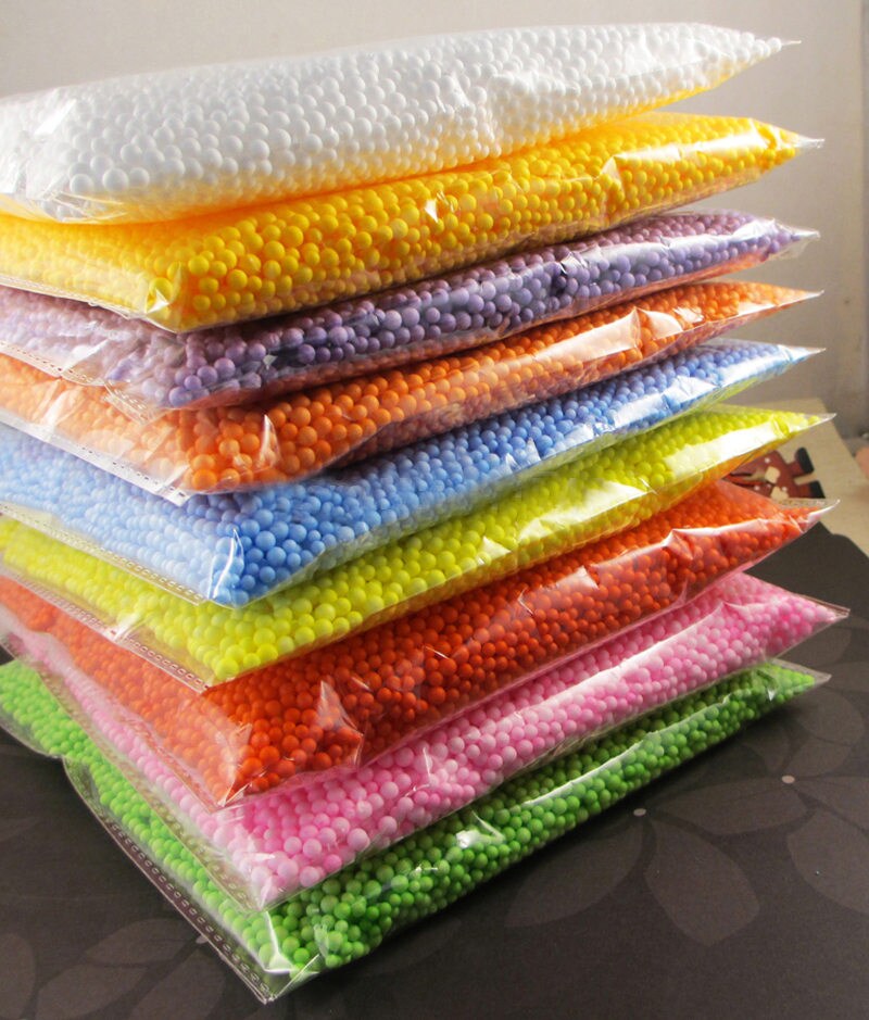 Foam Balls Decorative Foam Balls for Slime Small Etsy