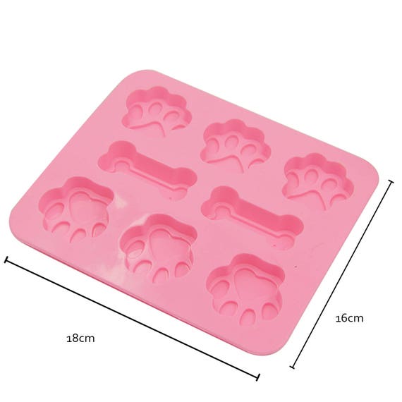Mermaid Tail wings Dog paw footprints bones shapes silicone mold DIY tools FO