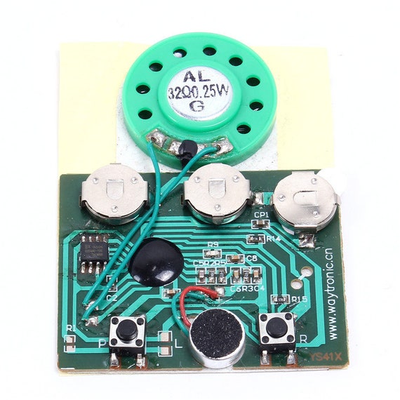 30S 30secs Greeting Card Sound Voice Music Recordable Recorder Board Chip Module