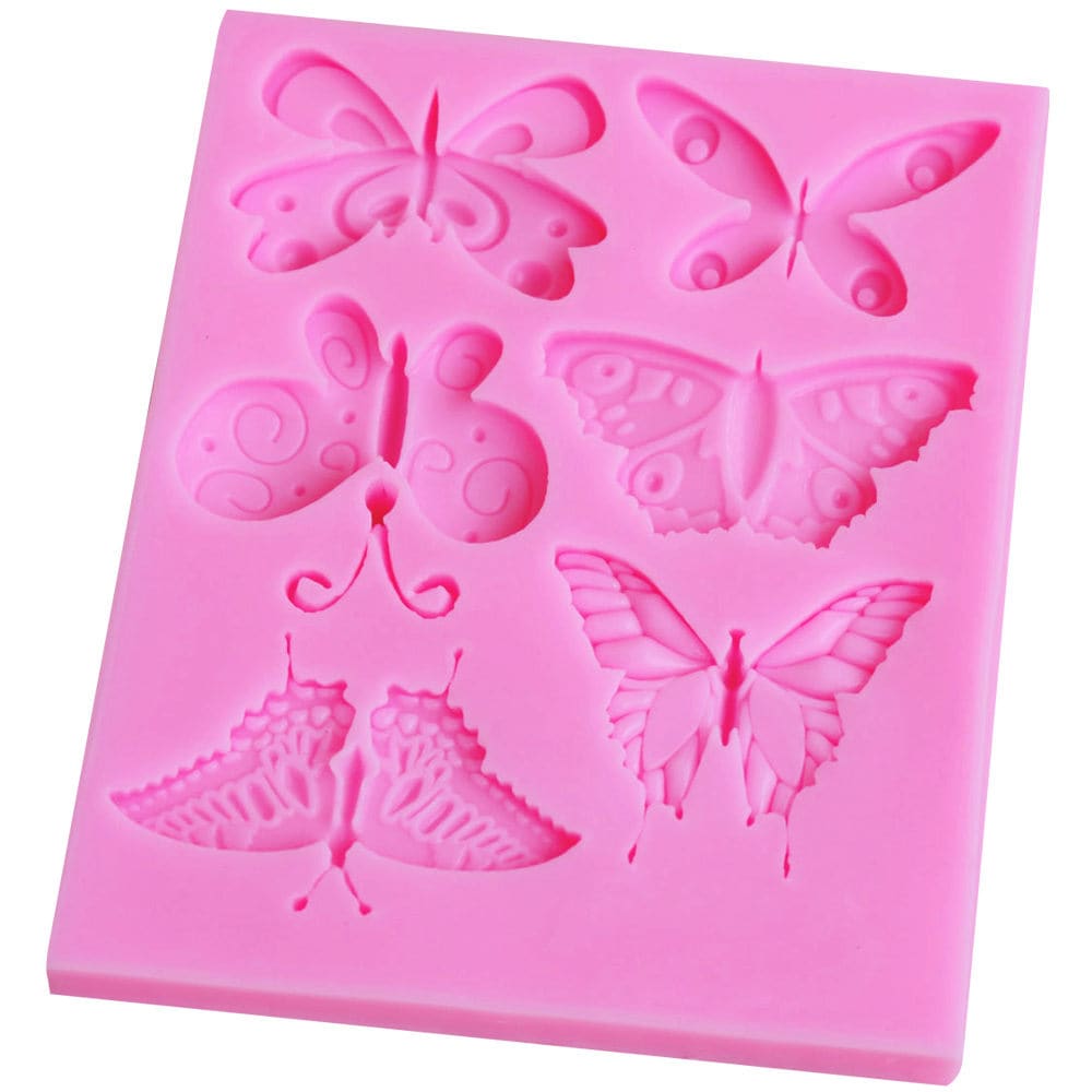 Silicone Butterfly Mold for Chocolate Plater Fondant Jelly Etsy