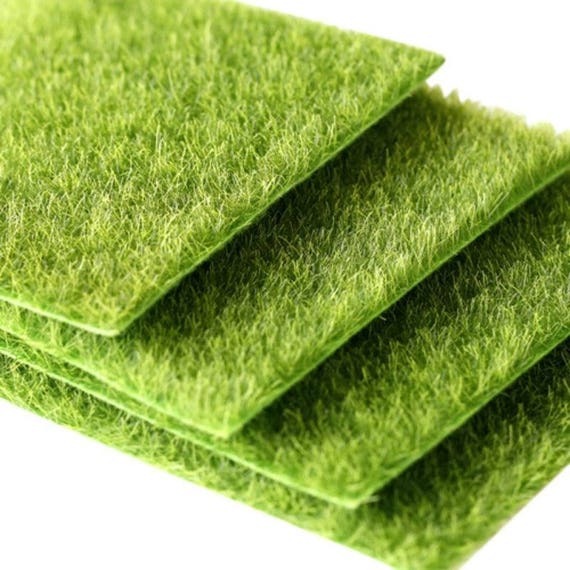 Artificial Grass for Micro Landscape Mini Fairy Garden Etsy