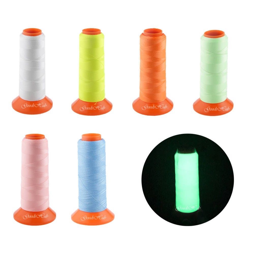 Glow In The Dark Sewing Thread Spools Glowing Effect Color for Etsy