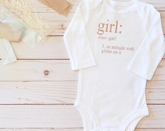 Baby Girl Onesie Etsy