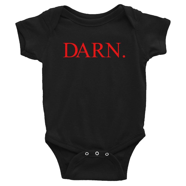 DARN Hip Hop Baby One Piece Bodysuit - Kendrick Lamar - Hip Hop Outfit - Baby Clothes - Hipster Baby - Hip Hop Gift