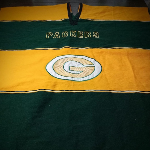 Green Bay Packers Poncho One Size Adult NWT!!!