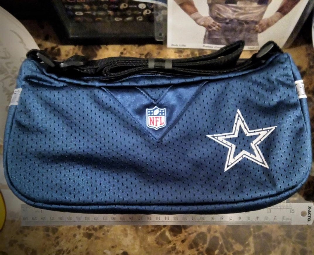 Dallas Cowboys NFL Team Stripe Clear Crossbody Bag