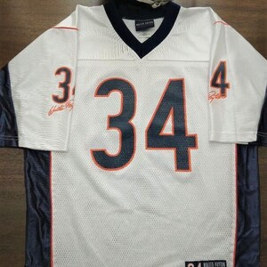 BeehausVintage Vintage 1980s || 'Sweetness' || Pristine Chicago Bears Walter Payton Jersey by Sand-Knit || Small
