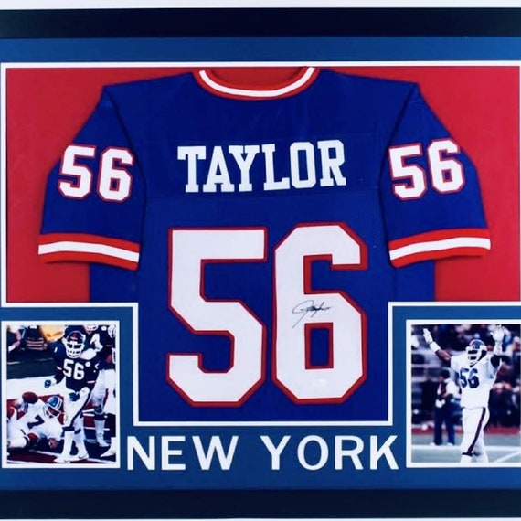 autographed lawrence taylor jersey