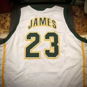 Men's High School Basketball Jersey Lebron 23 Costume Stitched