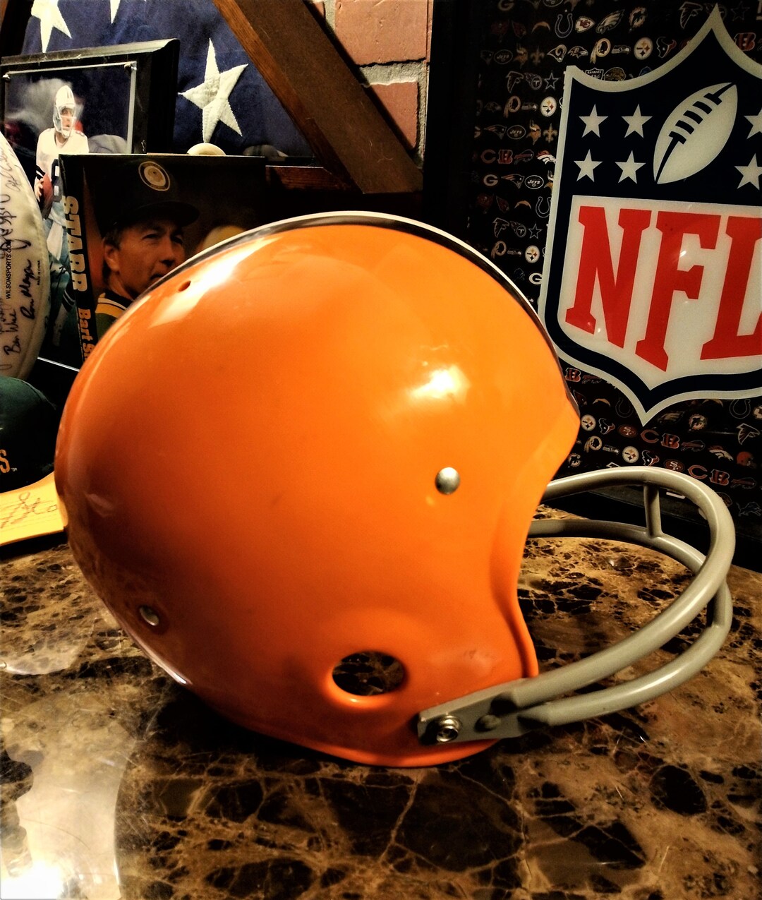 Vintage HNFL Cleveland Browns Rawlings Youth Football Helmet Size M Etsy