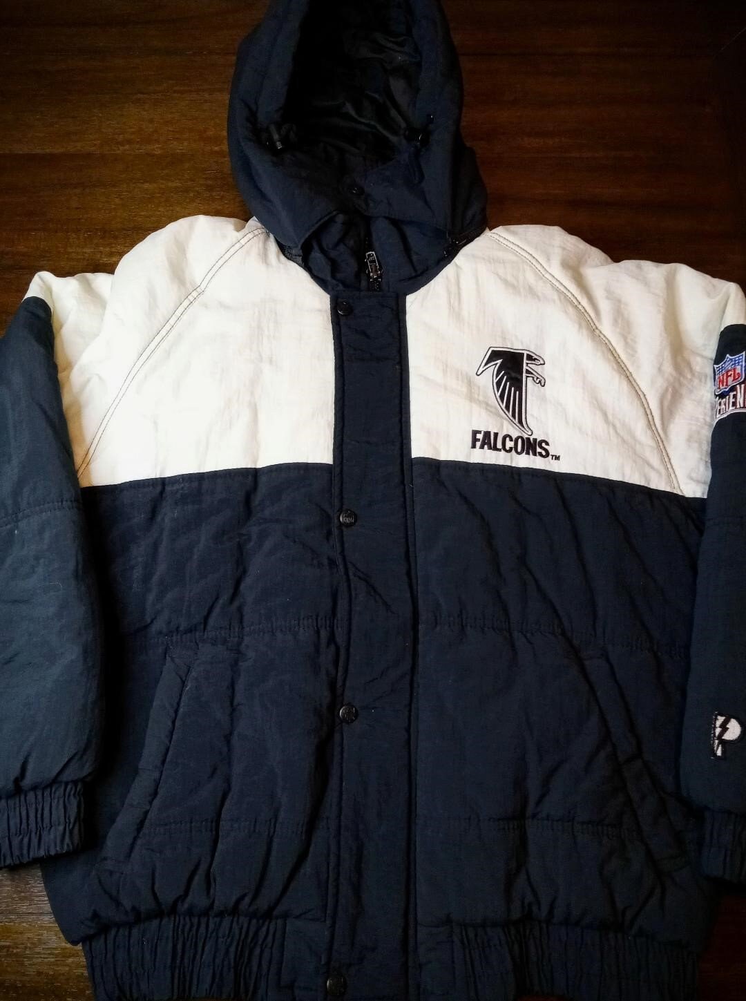 Atlanta Falcons Vintage Pro Player Atlanta Falcons Jacket - Etsy