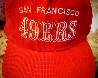 Corduroy 49ers Hat - Etsy