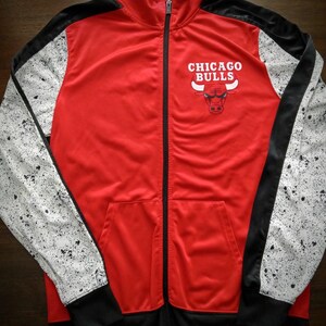 Bulls warm up hot sale jacket