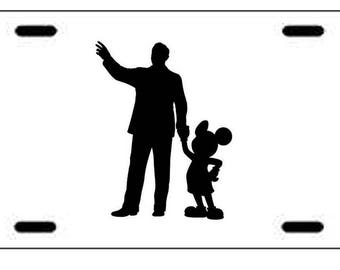 Walt Disney World Mickey Statue License Plate
