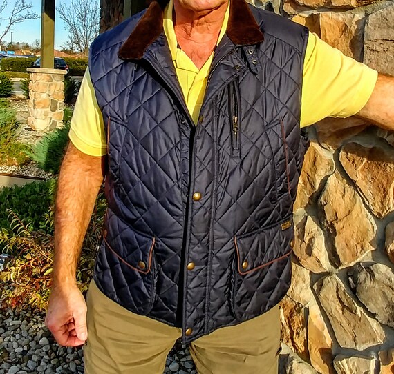 Mens vest vintage Ralph Lauren POLO