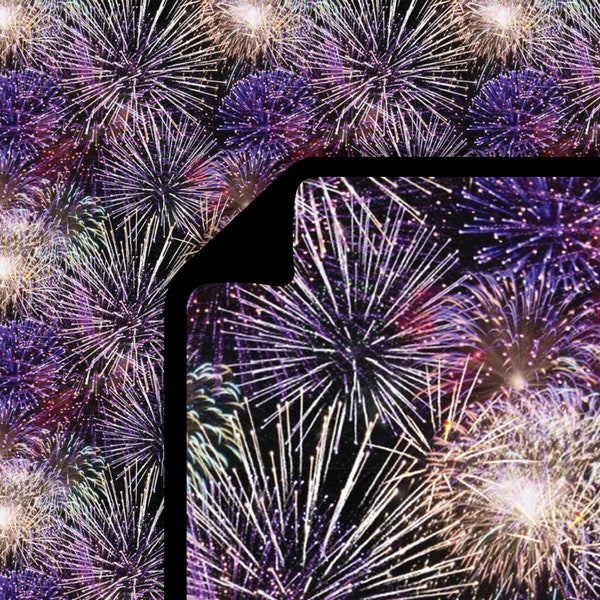 Firework Lifestyle Pattern Heat Transfer Vinyl - 1 Yard