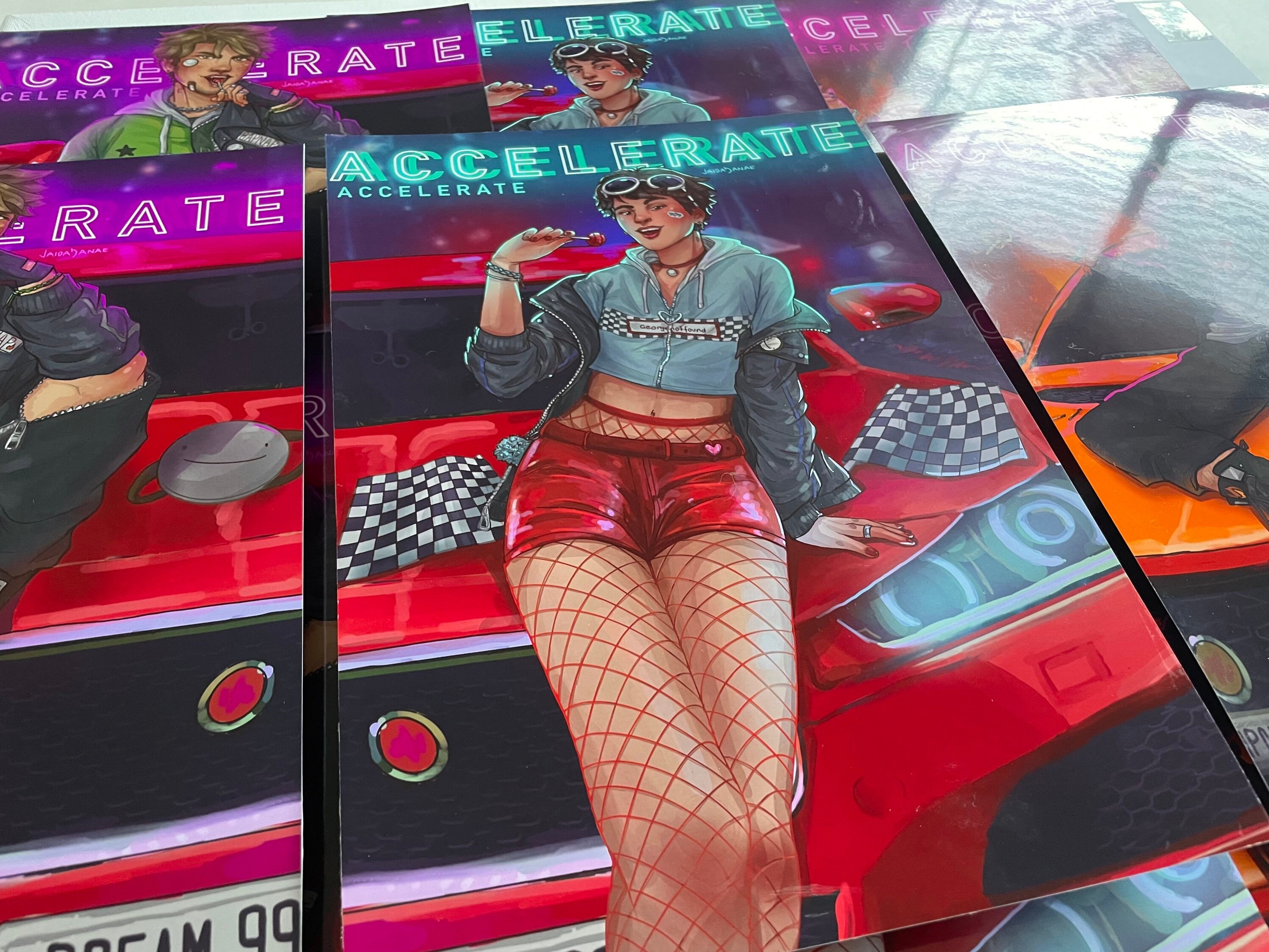 Dream George & Sapnap Accelerate Art Prints Dream team | Etsy