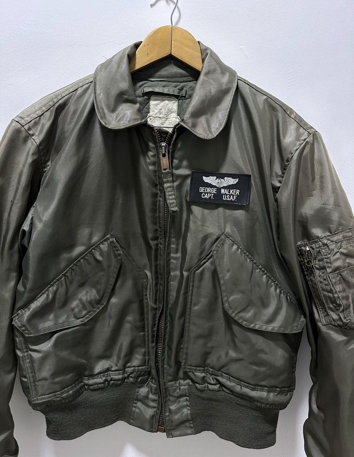 Vintage 80's AVIREX USAF Flyers Cold Weather Type CWU 45/P Jacket