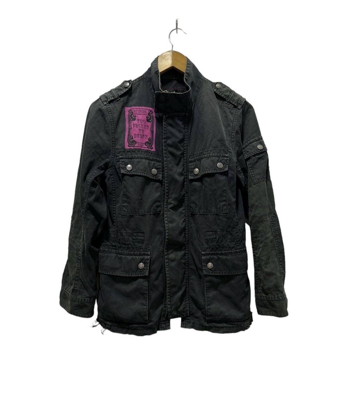 Vintage 90's Hysteric Glamour Jacket Too Fucker to Dunk Skeleton Vintage 90's Hysteric Glamour Jacket Too Fucker to Dunk Skeleton